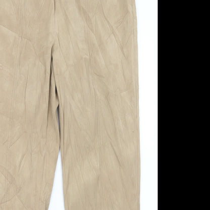 Maine Womens Beige   Trousers  Size 12 L27.5 in