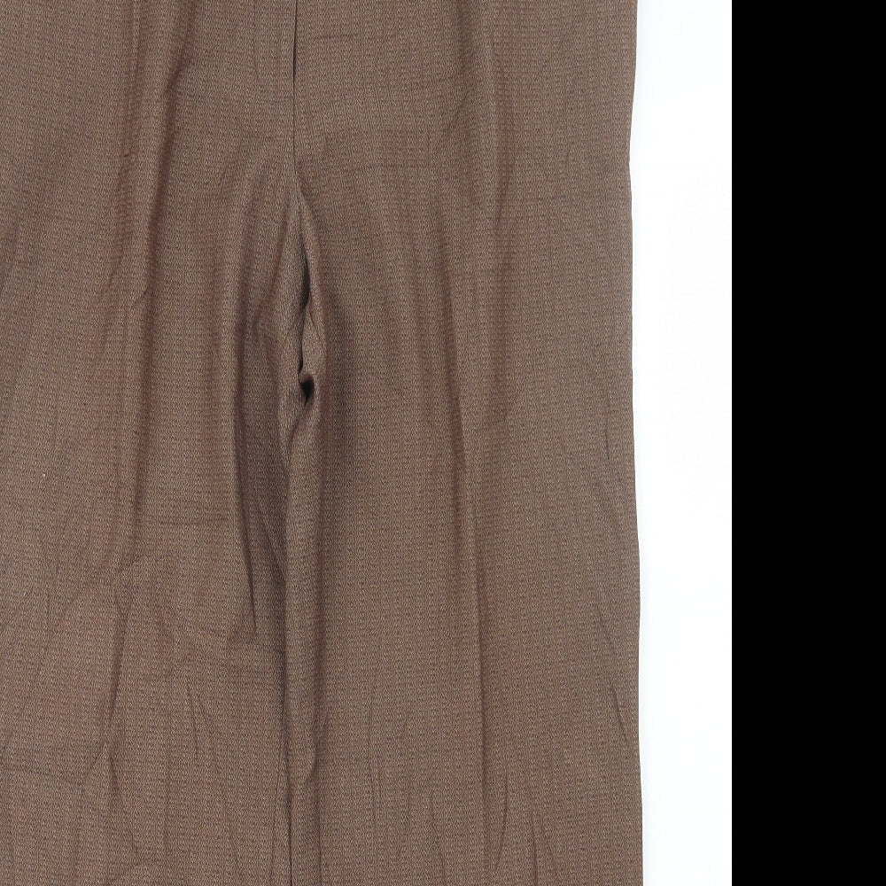 Womens UK Size 16 Klass Regular Fit  Brown Trousers