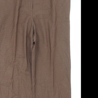 Womens UK Size 16 Klass Regular Fit  Brown Trousers