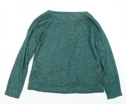 Womens UK Size 10 Atmosphere Green Pullover Jumper