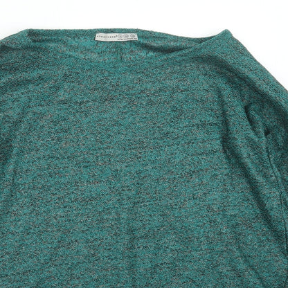 Womens UK Size 10 Atmosphere Green Pullover Jumper