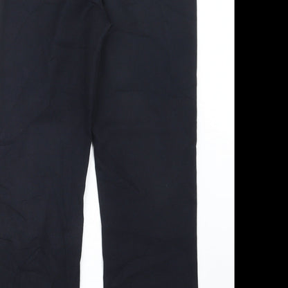 Womens UK Size 10 Isle Regular Fit  Blue Trousers