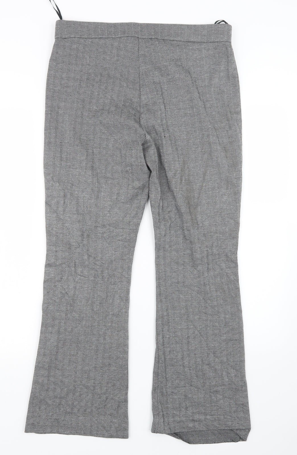 Womens UK Size 14 Marks and Spencer Regular Fit  Grey Trousers