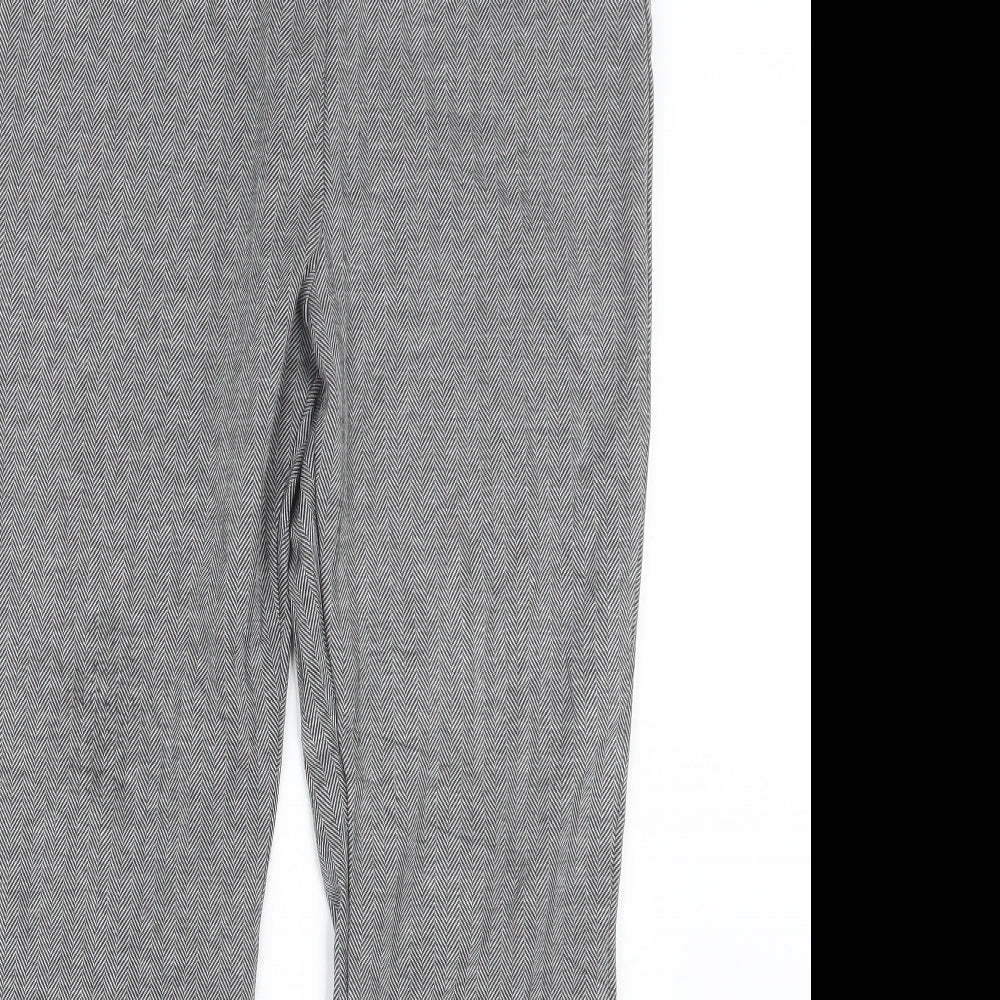 Womens UK Size 14 Marks and Spencer Regular Fit  Grey Trousers