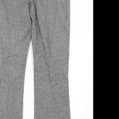 Womens UK Size 14 Marks and Spencer Regular Fit  Grey Trousers