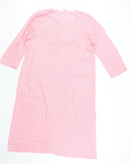 Thermolacryl Womens Pink Geometric  Top One Piece Size S