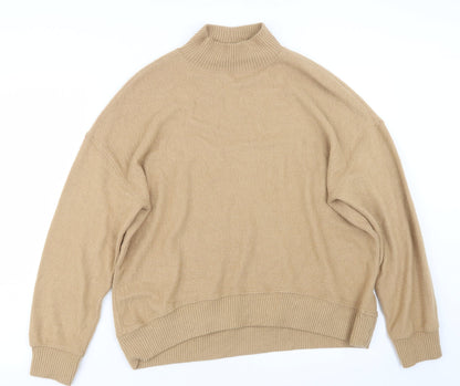 Womens UK Size M New Look Beige Pullover Jumper