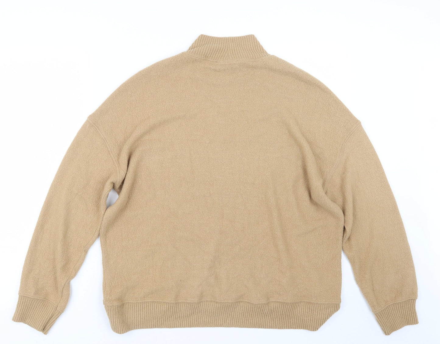 Womens UK Size M New Look Beige Pullover Jumper