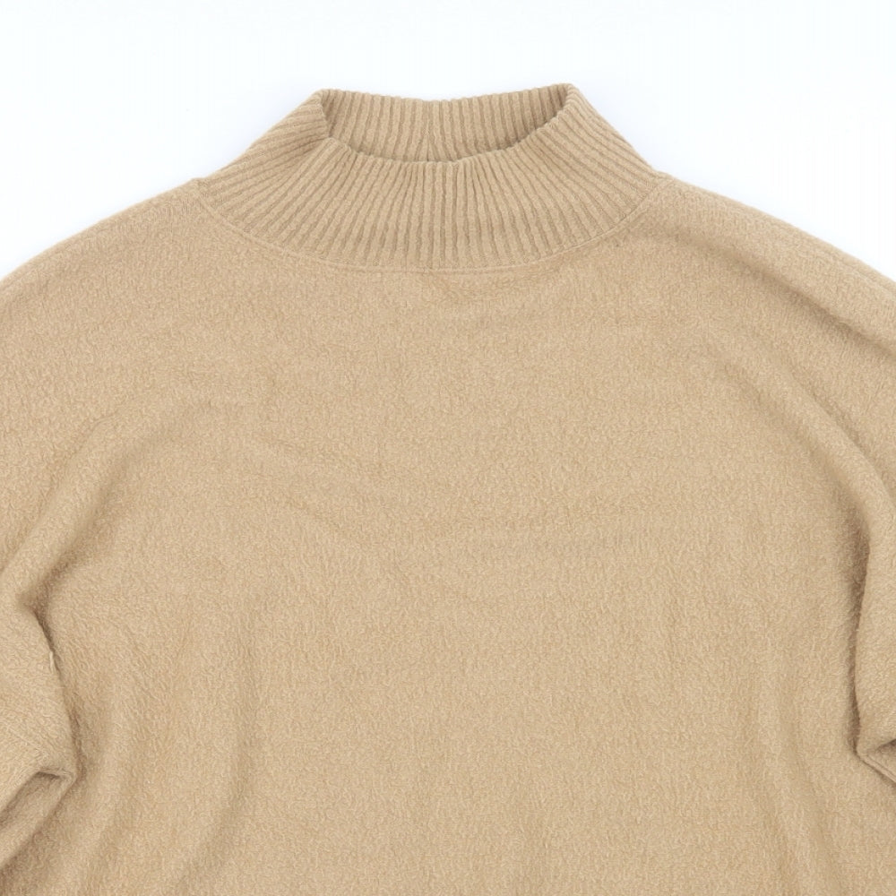 Womens UK Size M New Look Beige Pullover Jumper