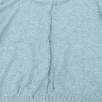 George Mens Blue  Knit Pullover Jumper Size M