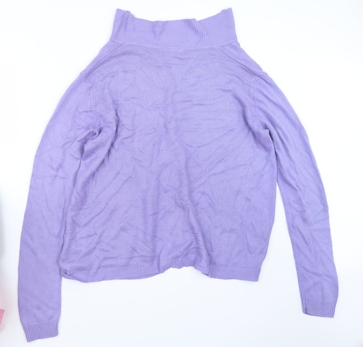Womens UK Size 12 Julipa Purple Cardigan Jumper