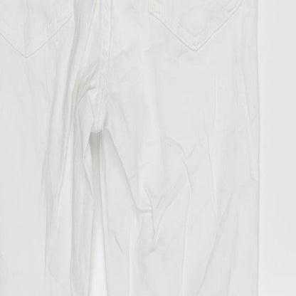 Only  Womens White  Denim Skinny Jeans Size 24 in L25 in