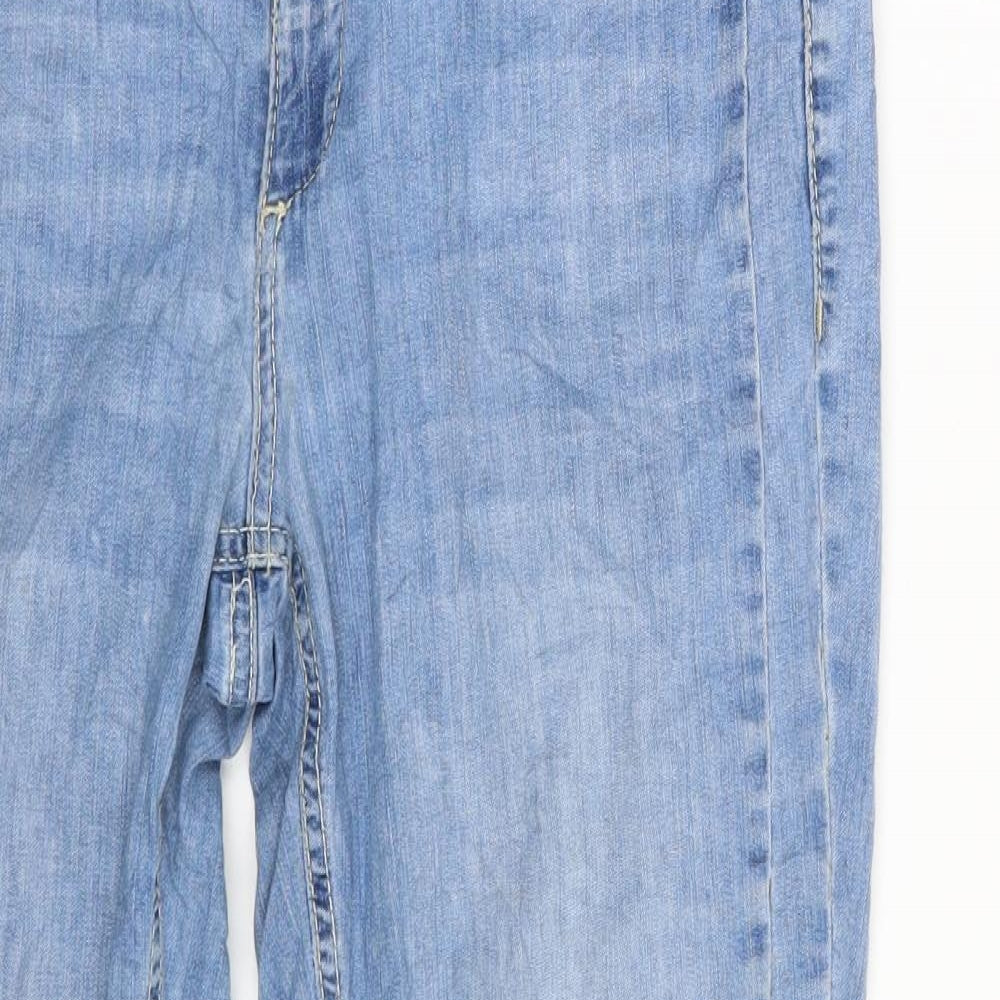 Mac Womens Blue  Denim Straight Jeans Size 28 in L25 in