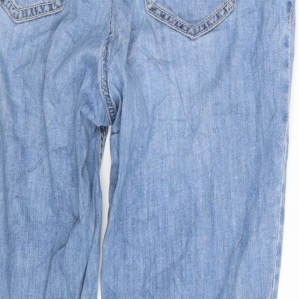 Mac Womens Blue  Denim Straight Jeans Size 28 in L25 in