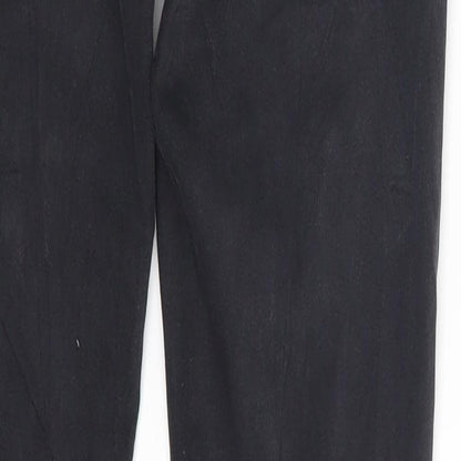 Denim Co. Womens Black  Denim Skinny Jeans Size 6 L30 in