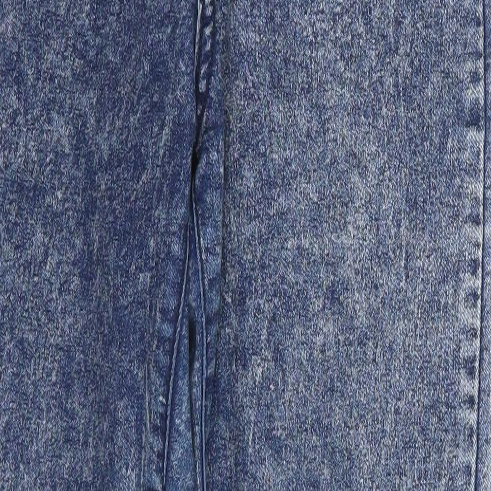 Denim Co. Womens Blue  Denim Jegging Jeans Size 10 L29.5 in