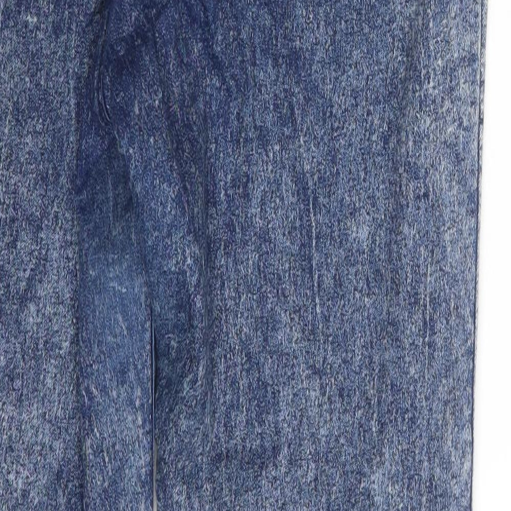 Denim Co. Womens Blue  Denim Jegging Jeans Size 10 L29.5 in