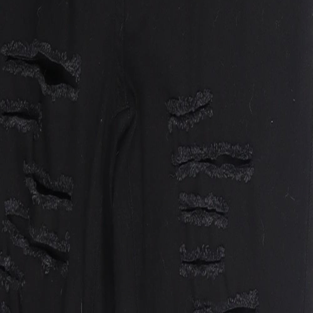 Parisian Womens Black  Denim Skinny Jeans Size 12 L29 in