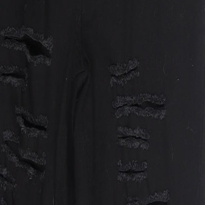 Parisian Womens Black  Denim Skinny Jeans Size 12 L29 in
