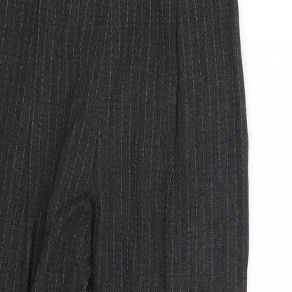 Womens UK Size 16 BHS Regular Fit Chino Grey Trousers