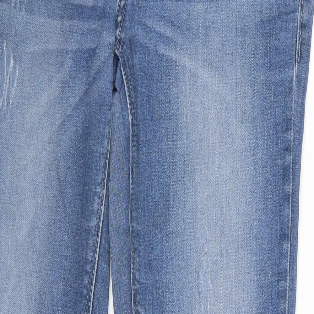 H&M Womens Blue  Denim Skinny Jeans Size 26 in L27 in
