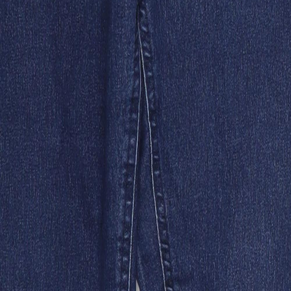 Denim Co. Womens Blue  Denim Skinny Jeans Size 10 L29 in