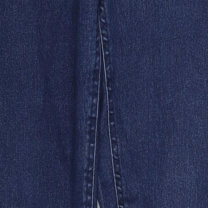 Denim Co. Womens Blue  Denim Skinny Jeans Size 10 L29 in