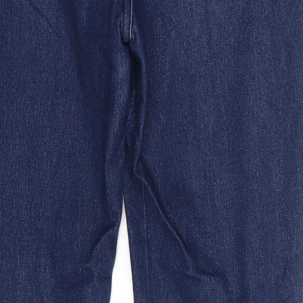Denim Co. Womens Blue  Denim Skinny Jeans Size 10 L29 in