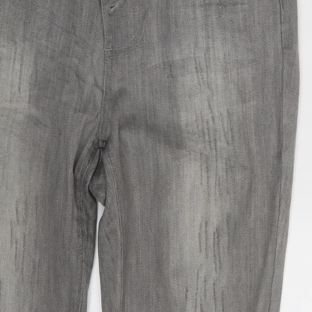 Best Connections Womens Grey  Denim Skinny Jeans Size 30 in L28 in