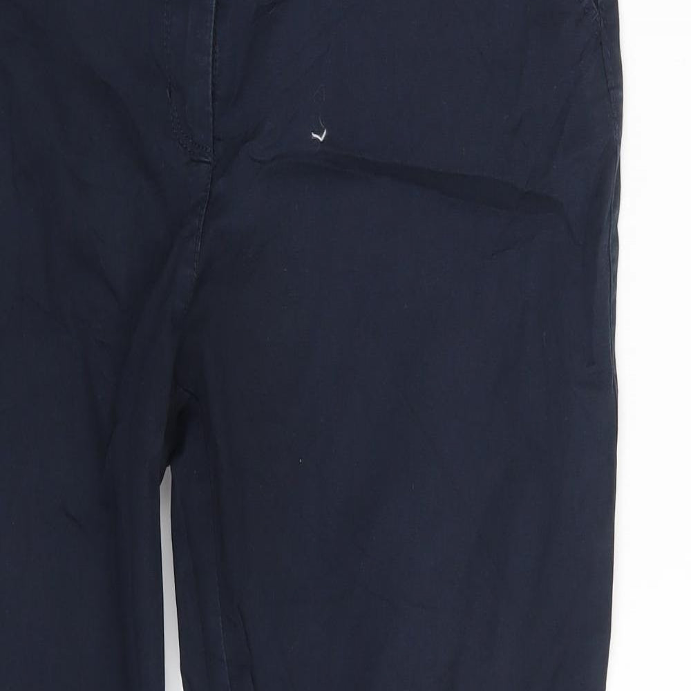 Womens UK Size 32 in Canda Regular Fit Chino Blue Trousers