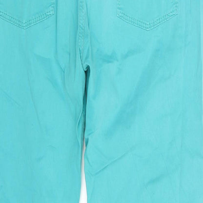 Joker Womens Green  Denim Straight Jeans Size 34 in L27 in