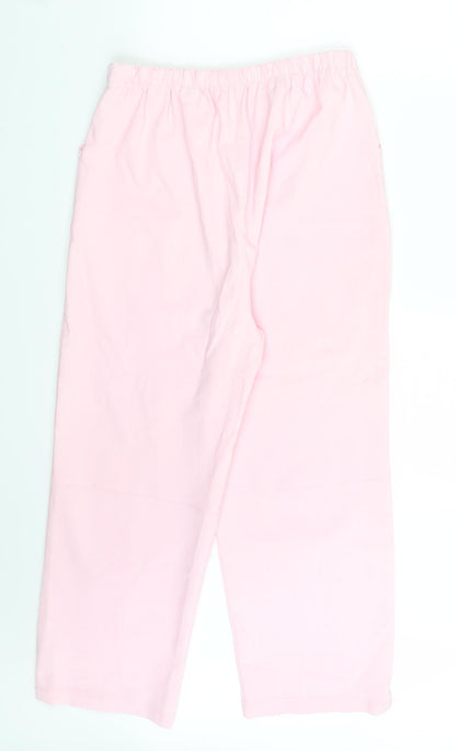 Womens UK Size 26 in Preworn Regular Fit  Pink Trousers