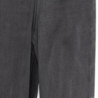 Denim Co. Womens Grey  Denim Skinny Jeans Size 12 L27 in