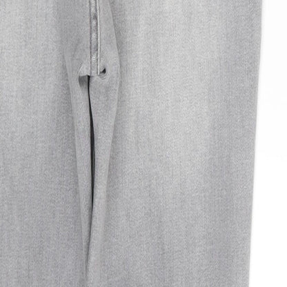 Denim Co. Womens Grey  Denim Skinny Jeans Size 14 L27 in