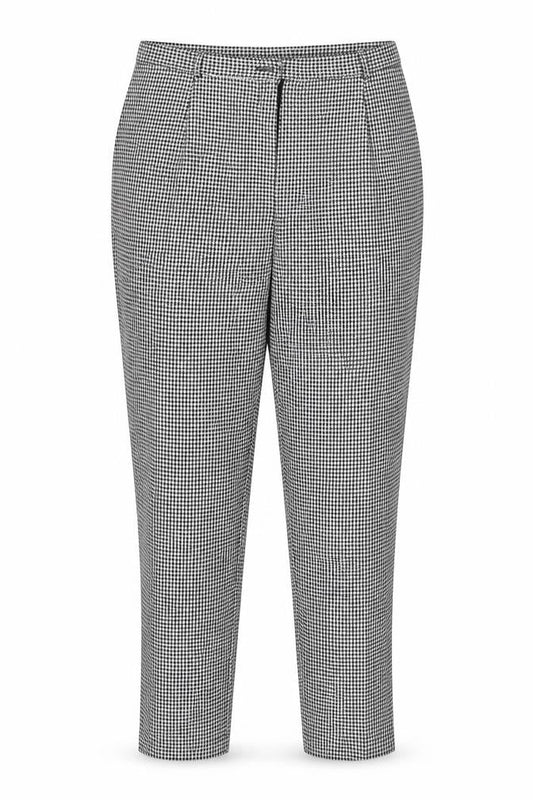 Womens UK Size 16 BASSINI Regular Fit Chino Black Trousers