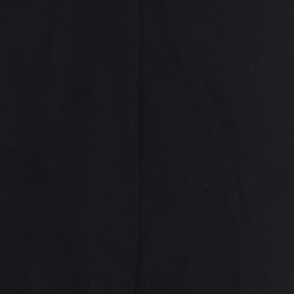 Womens UK Size 12 M&S Regular Fit  Black Trousers