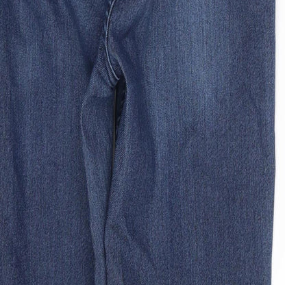 Oasis Womens Blue  Denim Jegging Jeans Size 10 L28 in