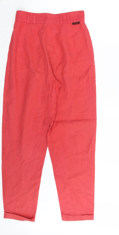 Womens UK Size 26 in Preworn Regular Fit  Pink Trousers