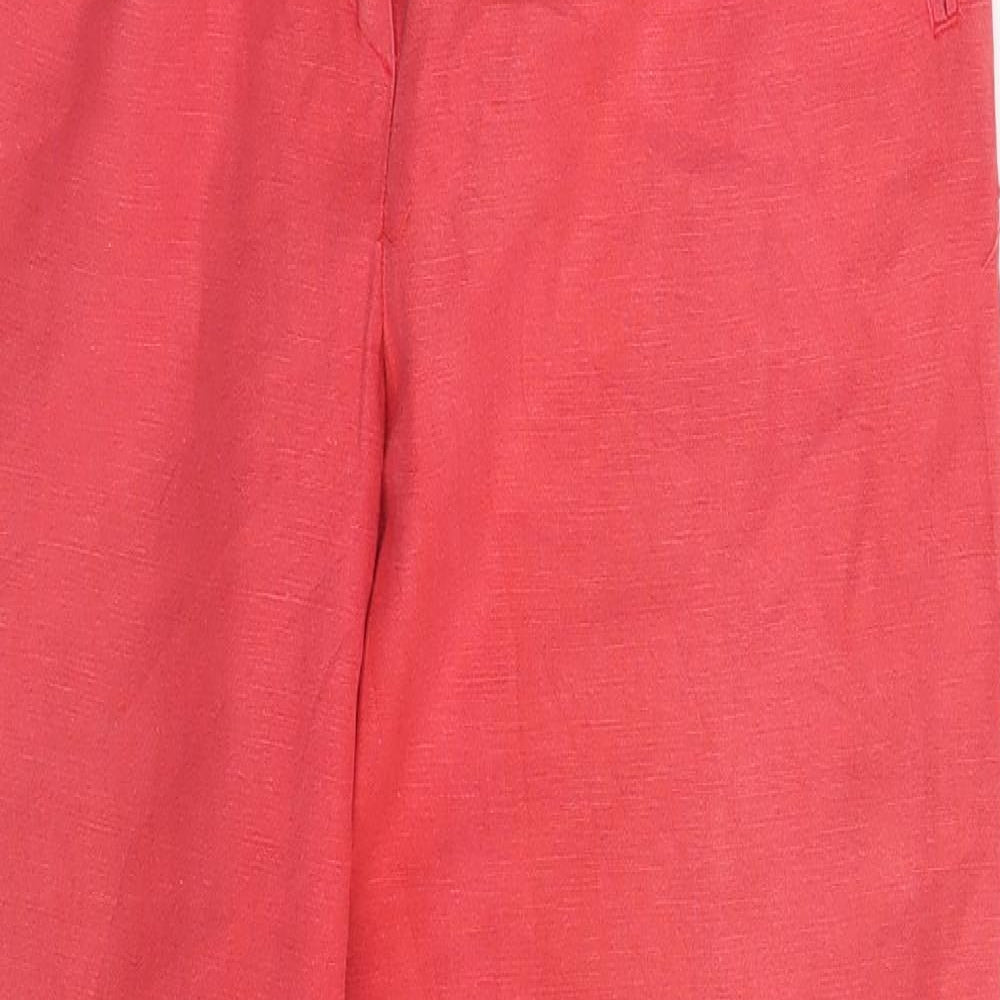 Womens UK Size 26 in Preworn Regular Fit  Pink Trousers