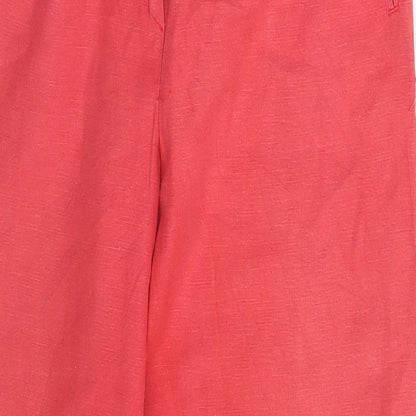 Womens UK Size 26 in Preworn Regular Fit  Pink Trousers