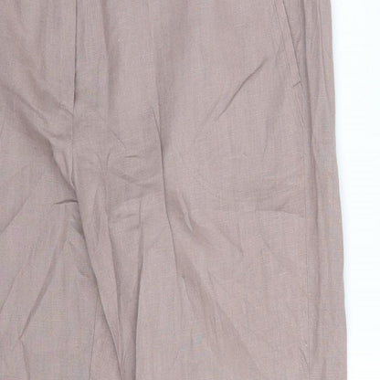 Gonto Womens Pink   Chino Trousers Size 14 L28 in