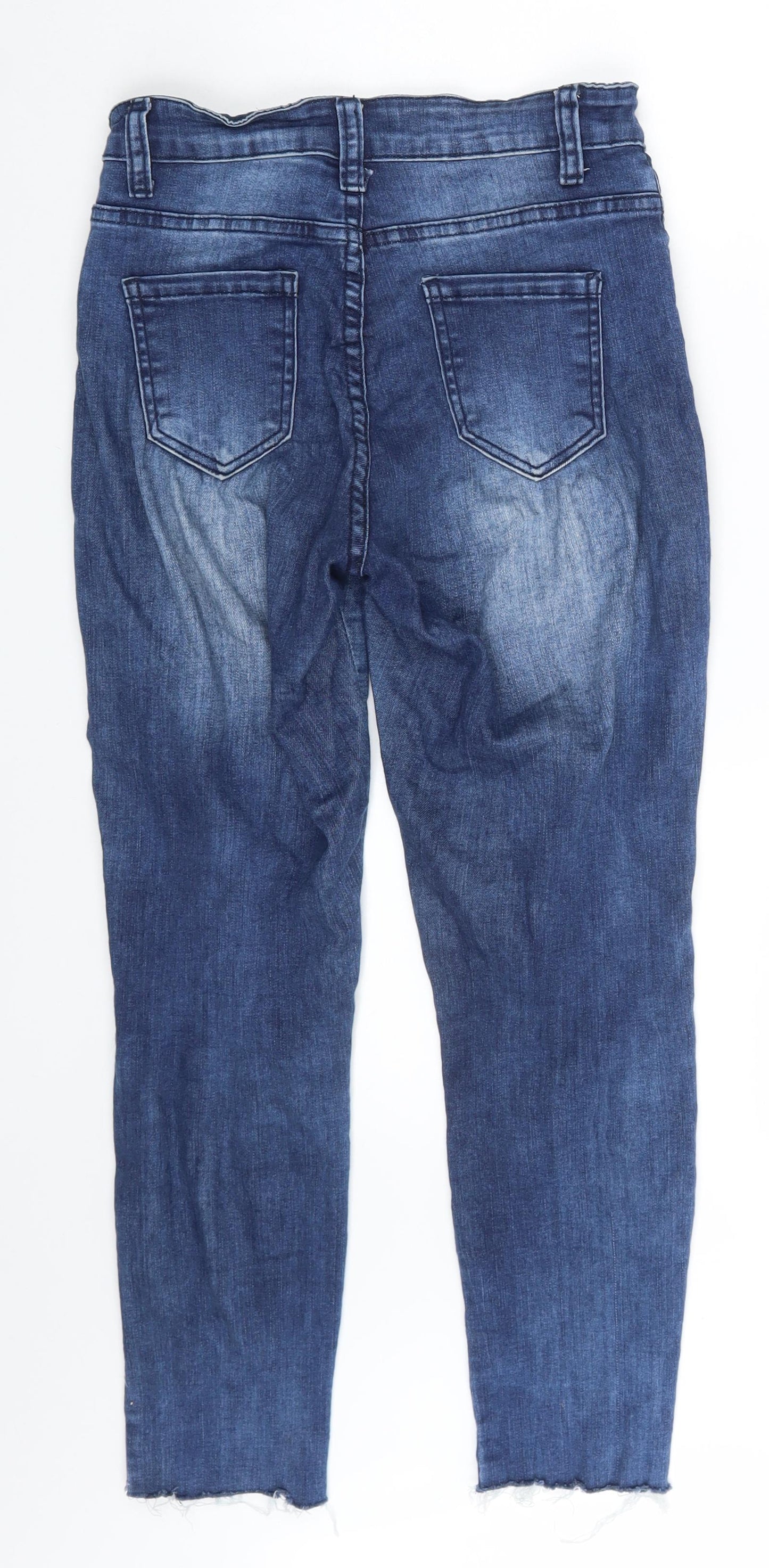 Womens UK Size 10 Miss RJ Slim Fit Skinny Blue Jeans