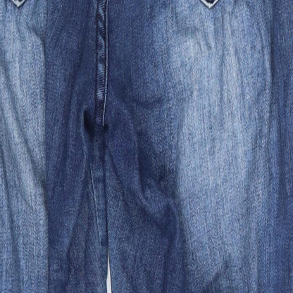Womens UK Size 10 Miss RJ Slim Fit Skinny Blue Jeans