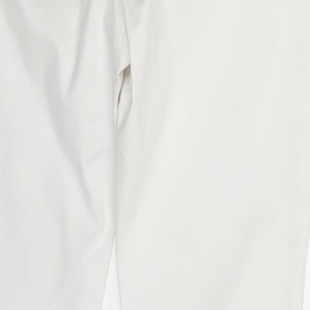 Denim Co. Womens White  Denim Jegging Jeans Size 6 L29 in