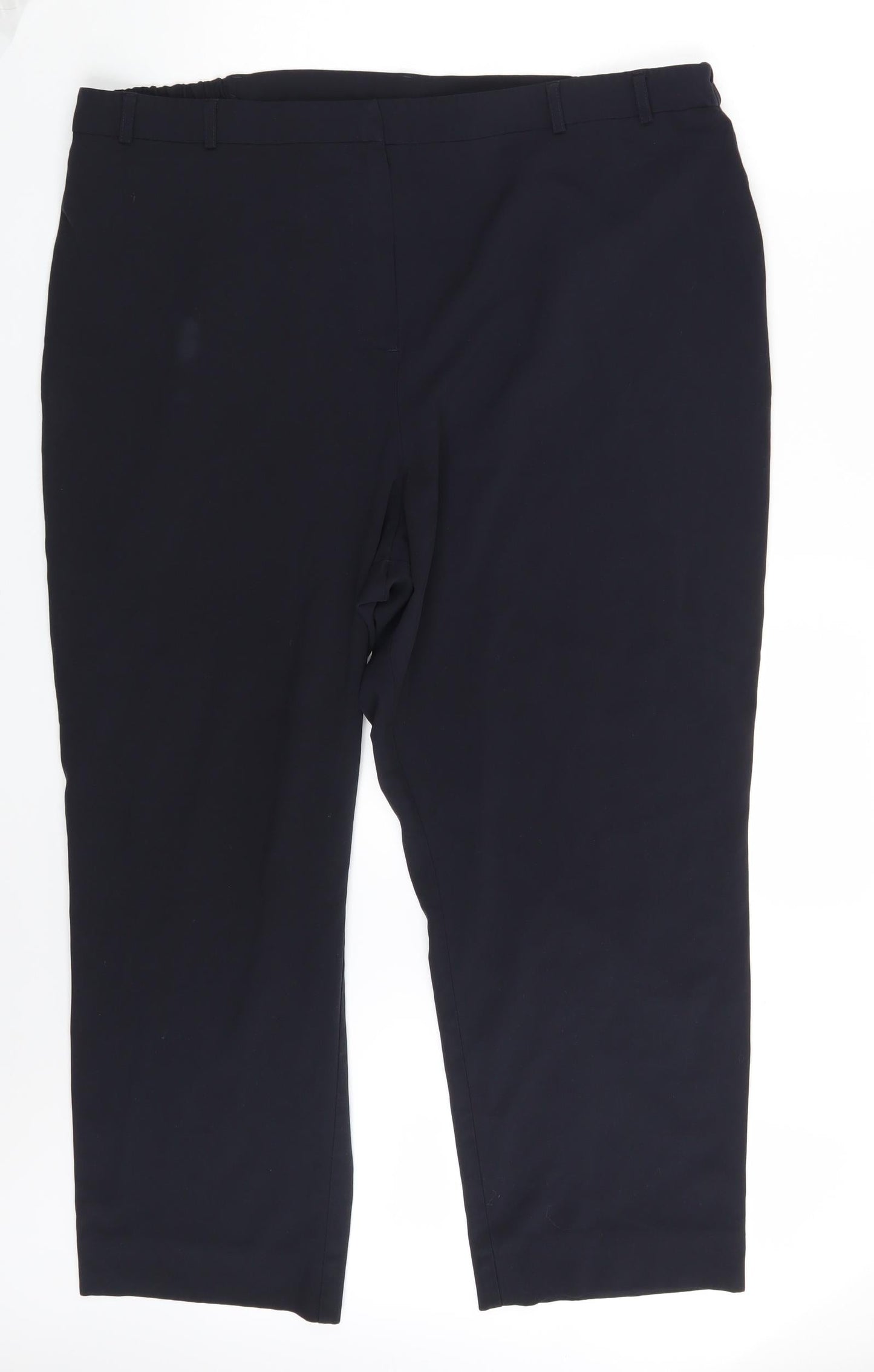 Womens UK Size 40 in Classics Regular Fit  Black Trousers
