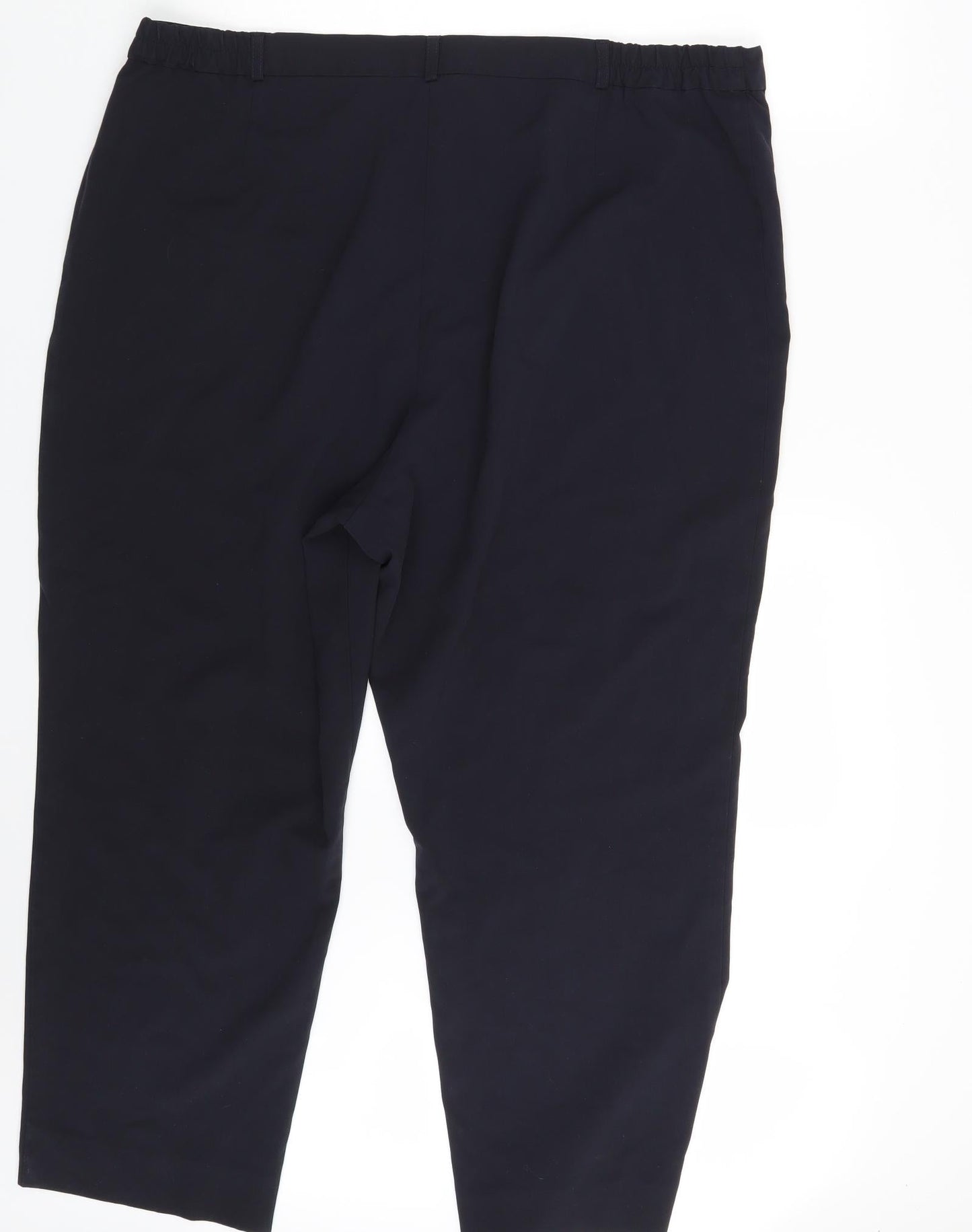 Womens UK Size 40 in Classics Regular Fit  Black Trousers