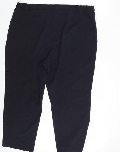 Womens UK Size 40 in Classics Regular Fit  Black Trousers