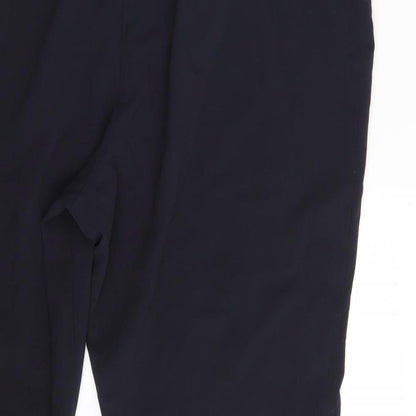 Womens UK Size 40 in Classics Regular Fit  Black Trousers