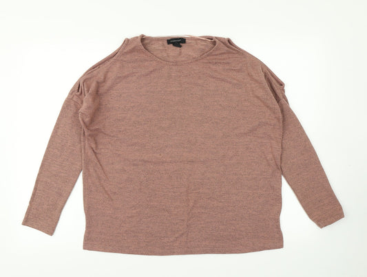 Womens UK Size 12 Atmosphere Pink Basic T-Shirt