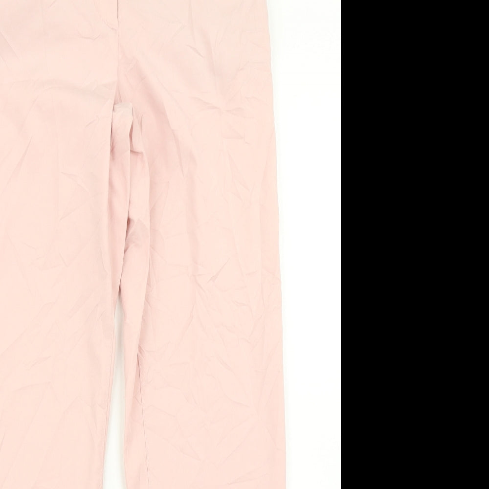 M&S Collection Womens Pink   Dress Pants Trousers Size 6 L26 in